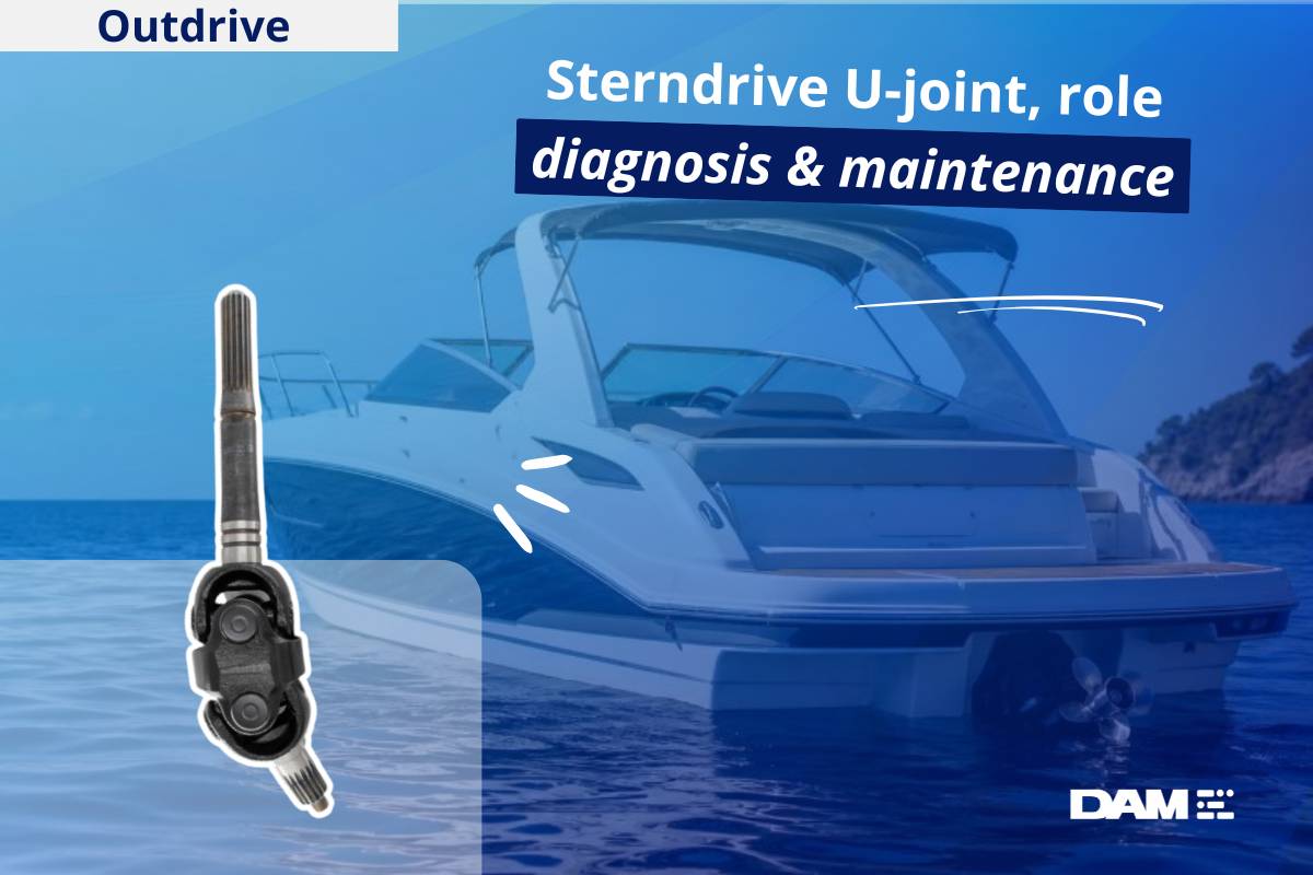 Sterndrive universal joint: wear signs and repair tips